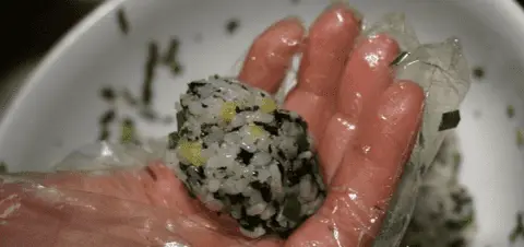 Self Seaweed Rice Bowl with Gloves