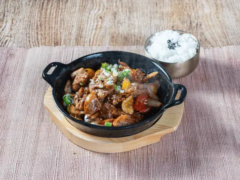 5. Stir-Fried Teriyaki Chicken w Rice