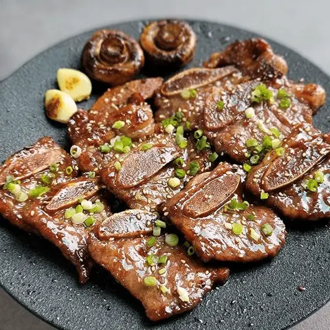 Stir-Fried LA BEEF RIBS W RICE