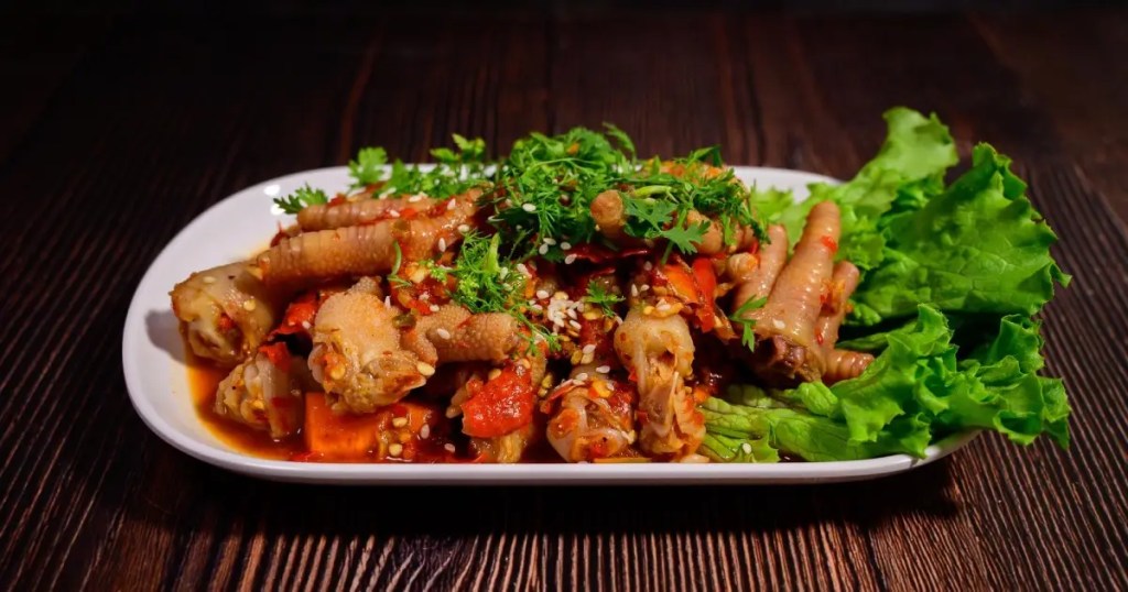 Spicy Chicken Feet (닭발 – Dakbal) with Rice: A Bold Korean Classic You Need to Try